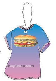 Sub Sandwich T-shirt Zipper Pull