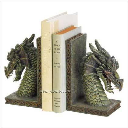 Fierce Dragon Book Ends