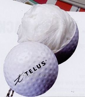 Golf Rain Poncho Ball