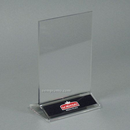 Top Loading Clear Acrylic Sign Holder