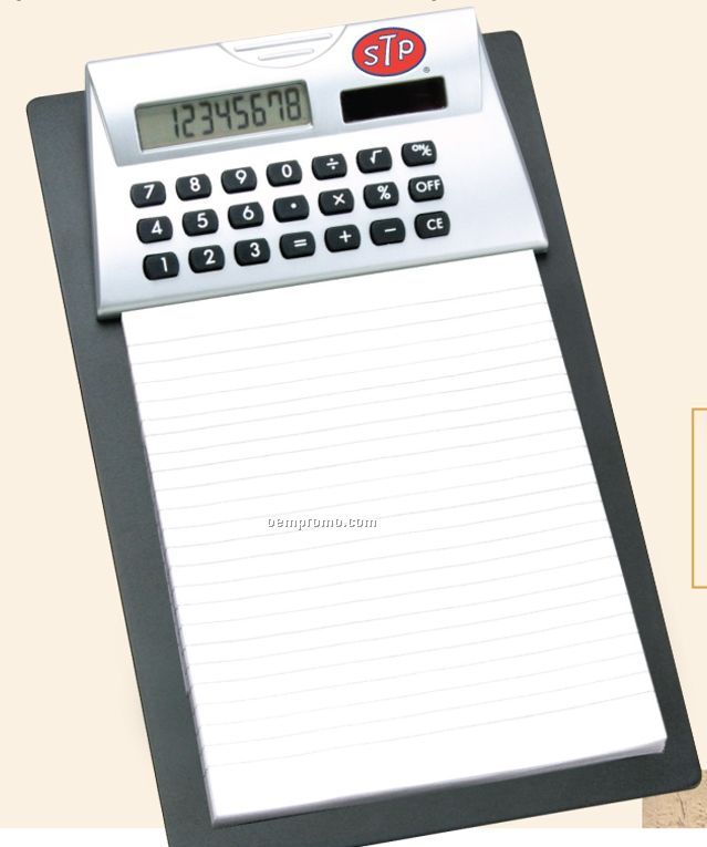8 Digit Calculator & Clipboard Combo