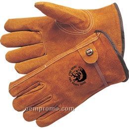 Bourbon Brown Split Cowhide Driver Gloves (S-xl)