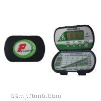 Flip Shell Multi Function Pedometer With Alarm
