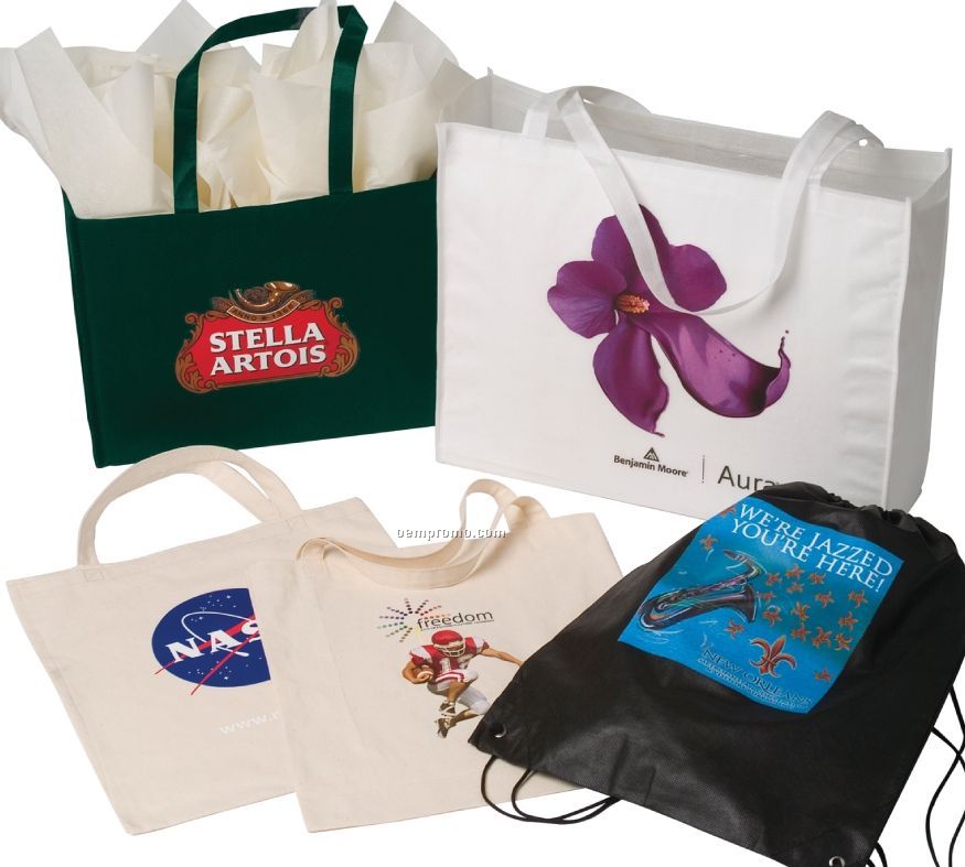 X-large Non Woven Tote Bag - Full Color (20"X6"X16")