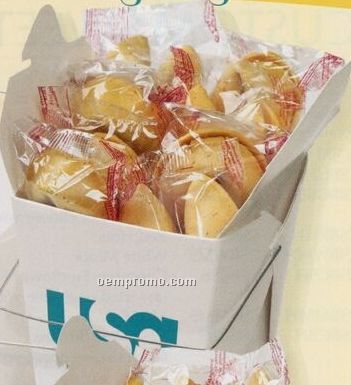 Carry Out Container W/ 8 Fortune Cookies