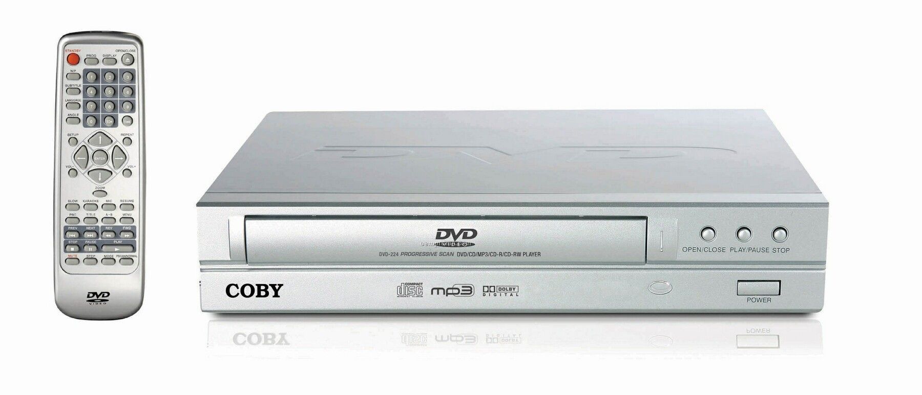Coby Super Slim Progressive Scan DVD Player