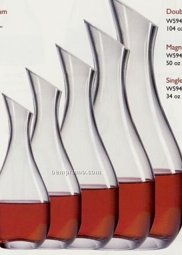 Cristoff Series - Double Magnum Wine Decanter (104 Oz, 16-3/4")