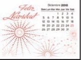 Spanish Magna Stick Calendar (Thru 8/1/2011)
