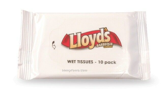 10 Count Wet Tissue Pack