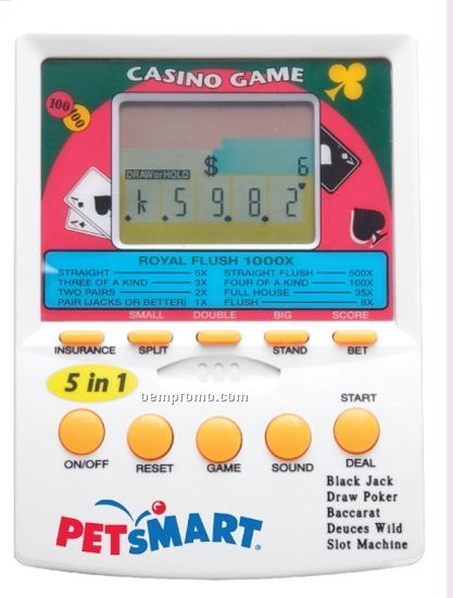 5-in-1 Electronic Casino Game