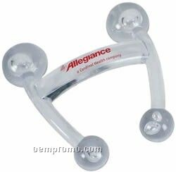 Acrylic Massager W/ 4 Rounded Heads
