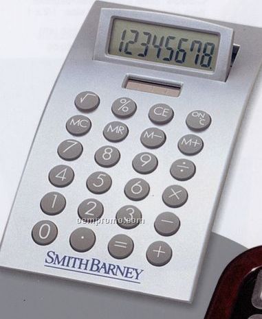 Silver Desktop Calculator