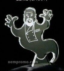 Acrylic Paperweight Up To 20 Square Inches / Genie Or Ghost