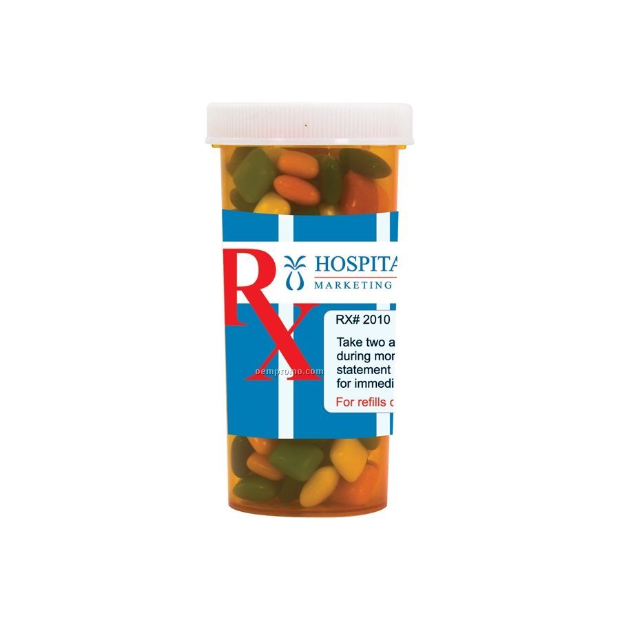 Large Pill Bottle With Gum