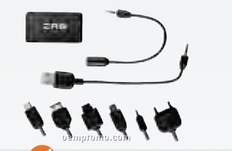 Soren In-charge Electronic Device Charger With 6 Adapter Tips