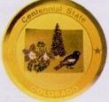 Colorado State Emblem And Lapel Pin