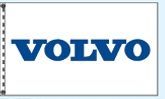 Checkers Single Face Dealer Logo Spacewalker Flag (Volvo)