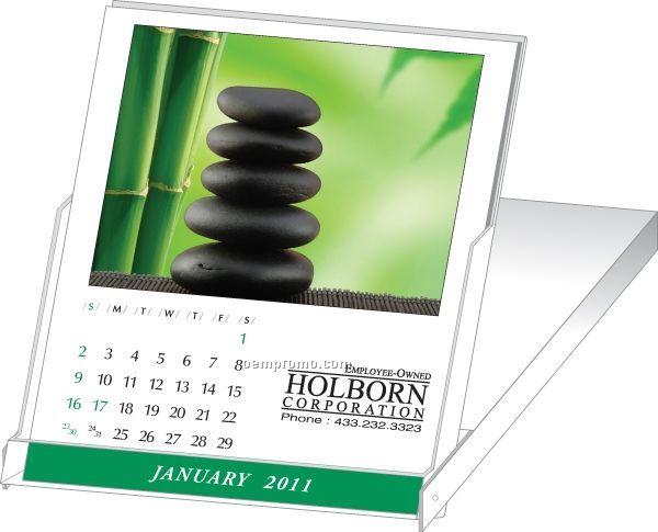 Custom 2012 CD Desktop Calendar Digital