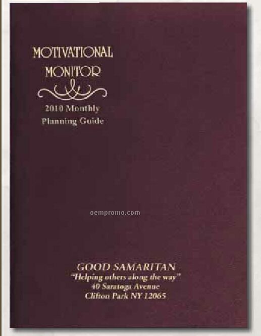 Motivational Monitor Deluxe 7"X10" Planner