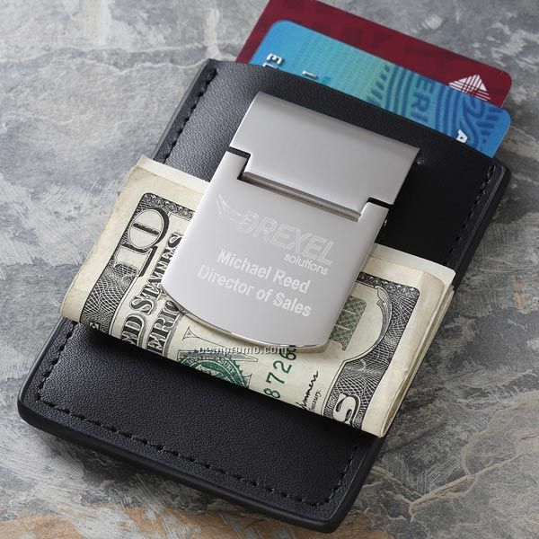 Personalized Corporate Engraved Logo Money Clip