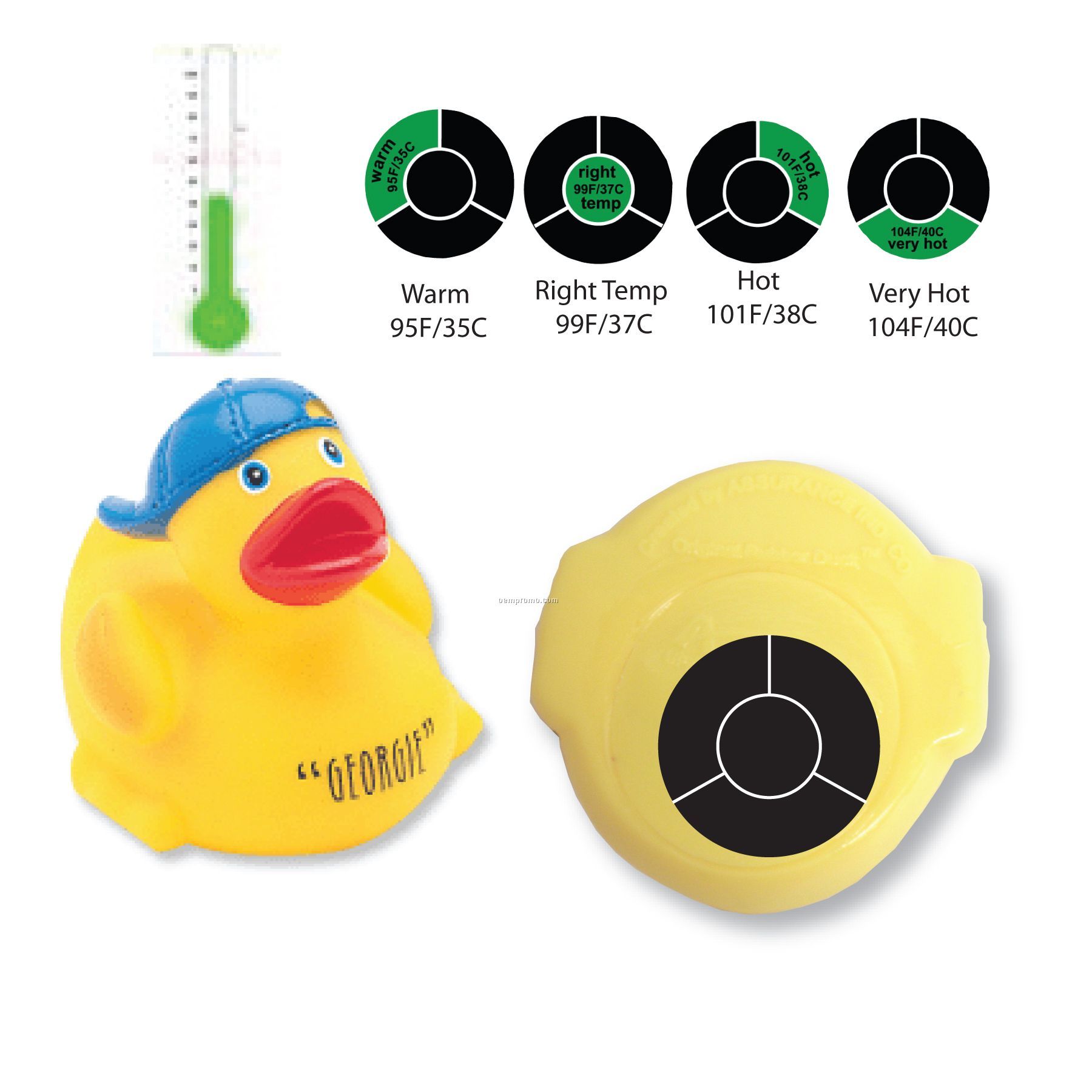 Temperature Duck Toy