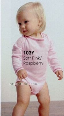 Bella Baby Infant Long Sleeve Thermal One Piece