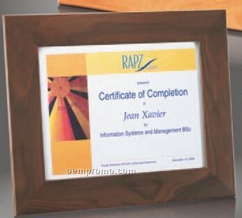 Brussels Walnut Certificate Holder