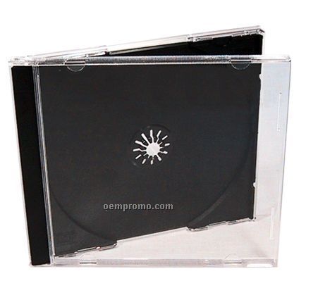 CD Jewel Case With Black Tray