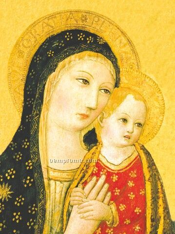Holy Virgin And Child Angels & Traditional Boxed Notecard Sets