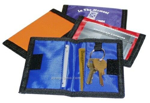 Id Holder With Velcro Closure (4-3/4"X3")