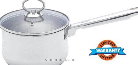 Maxam 2 Qt Stainless Steel Saucepan With Lid