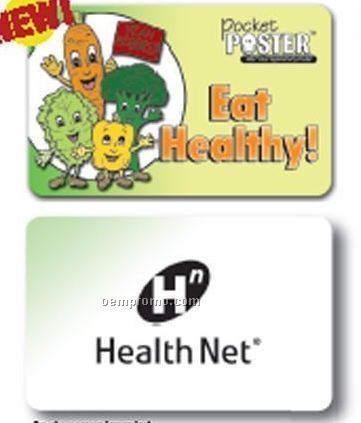 Pocket Poster - Eat Healthy