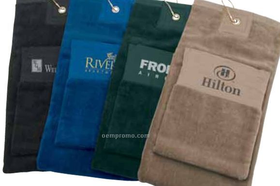 Tri-fold Classic Golf Towel