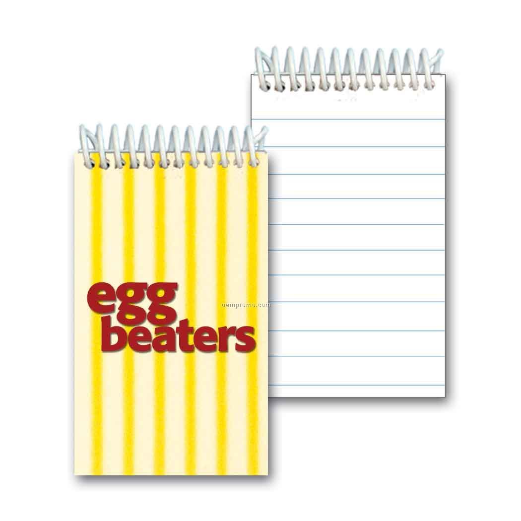 3d Lenticular Mini Notebook Stock/Animated Stripes (Imprinted)