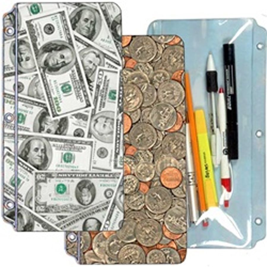 3d Lenticular Pencil Pouch (Money)