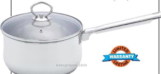 Maxam 3 Qt Stainless Steel Saucepan With Lid