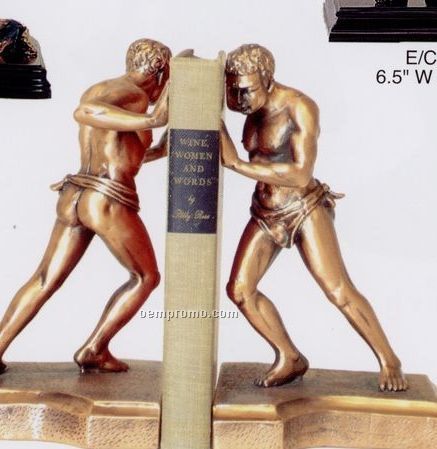 Two Men Bookends