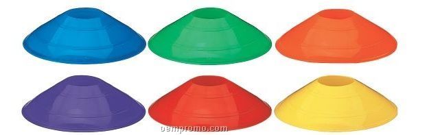 Rainbow Soccer Half Cones Set
