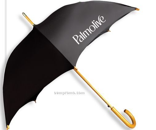 Traditional Wood Handle Umbrella