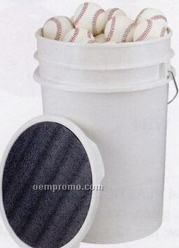 6 Gallon Softball Bucket With Padded Lid
