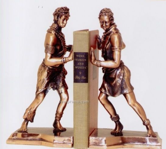 African Male Bookends