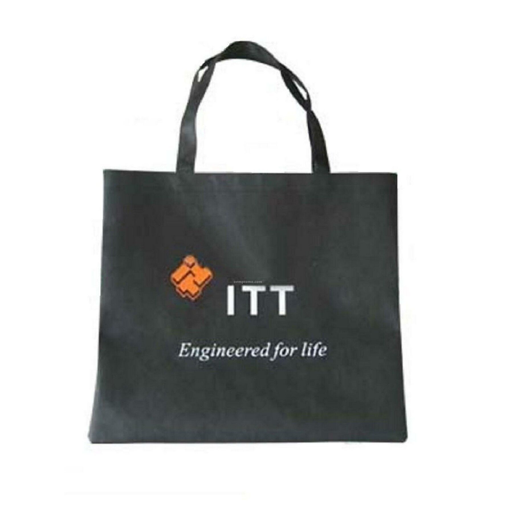 High Quality Non Woven Tote Bag. 80 Gsm Fabric, Measures 16"W X 15"H X 4"D