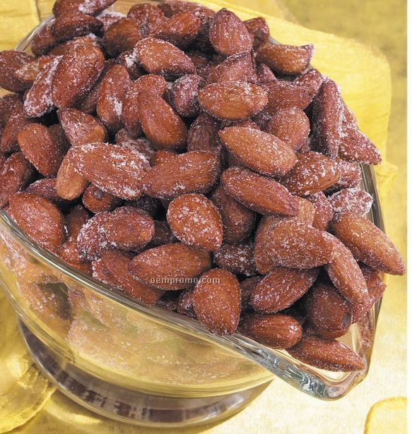 Salted Almonds W/Custom Label 10 Oz.