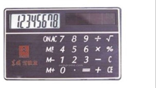 Solar Calculator (3-1/4"X2-1/8"X1/8")
