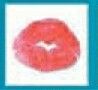 Stock Temporary Tattoo - Kiss Lips (1.5"X1.5")