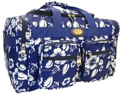 19" Hawaiian Carry On Tote Bag