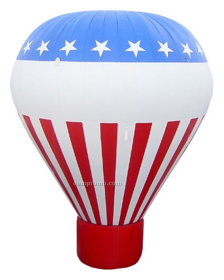 27' Rooftop Cold Air Inflatable - Hot Air Balloon Shape