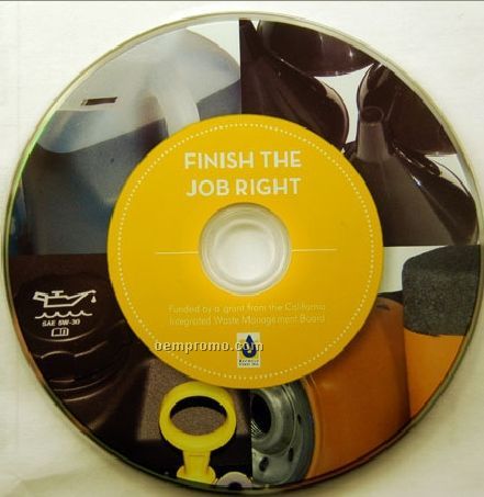 Blank CD Disc Printing / Labeling (Full Color)