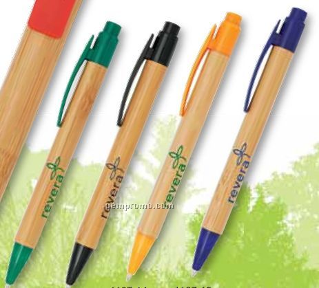 Natal Bamboo & Recycled Plastic Pen