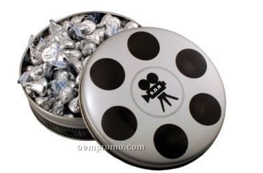Small Movie Reel Tin W/ Jelly Beans